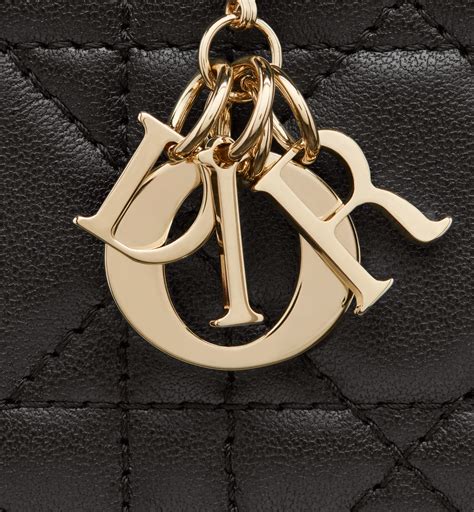 lady dior cannage card holder